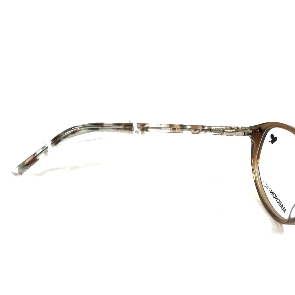 Marchon NYC Eyeglasses Frames M-5025 232 Brown Tortoise Oval Full Rim 55-16-140